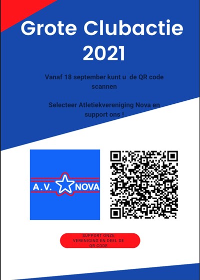Poster grote clubactie 2021